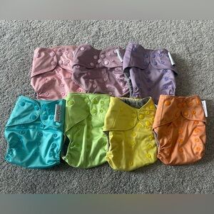 Cutie Caboose Cloth Pocket Diaper Bundle